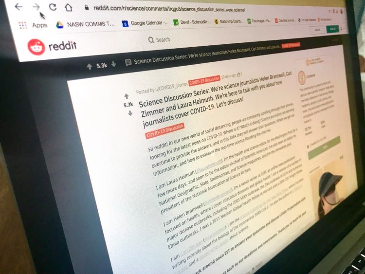 Highlights Of Live Reddit Discussion On How Journalists Are Tackling Covid 19 Coverage Sciencewriters Www Nasw Org Highlights Of Live Reddit Discussion On How Journalists Are Tackling Covid 19 Coverage Sciencewriters Www Nasw Org