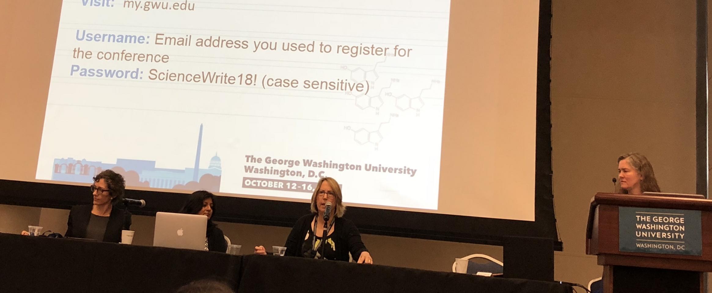 ScienceWriters 2018 panel: Congratulations, you're a manager!