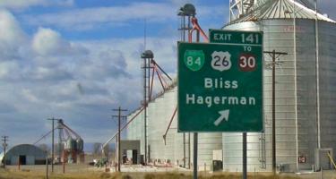 Exit 141 towards Bliss, Idaho