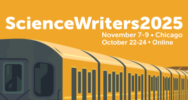 ScienceWriters2025 logo