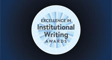 Excellence in Institutional Writing Award logo
