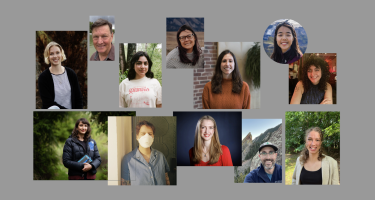 A photo collage of many of the 16 NASW Conference Travel Fellows for 2026
