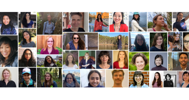 Collage of headshot photos of past participants of the N A S W Mentoring Program at Triple A S, representing a diversity of genders and hairstyles