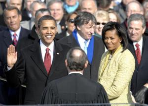 President Obama 2009 oath of office