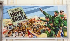 Cuban revolution museum poster