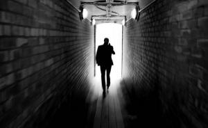 Man in silhouette Man in silhouette