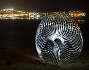 Slinky statue Slinky statue
