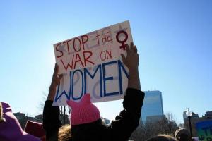Boston women's march