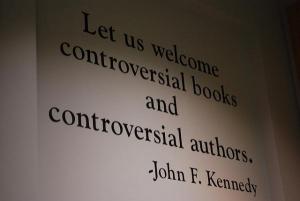 JFK quote on controversial books