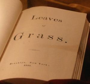 Leaves of Grass title page