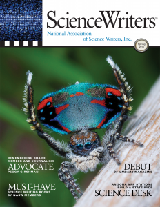 ScienceWriters Spring 2016 cover