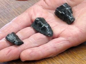Stone tools from Oregon, 13,000 years old. Credit: Jim Barlow
