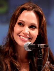 Angelina Jolie at the San Diego ComicCon, 22 July 2010. Credit: Gage Skidmore.