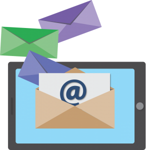 Email concept graphic