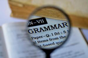 Grammar dictionary definition