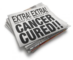 "Cancer cured" headlines