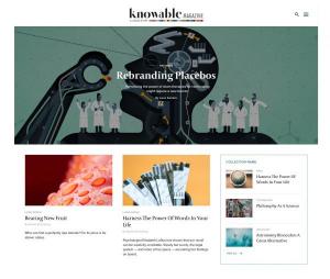 Knowable magazine home page