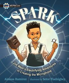 Cover of the children’s picture book Spark: Jim West