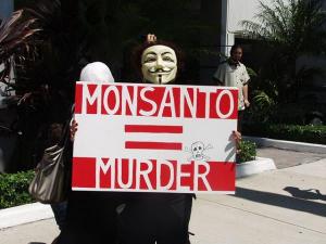 Monsanto protester