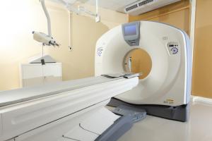 CT scanner image via Shutterstock