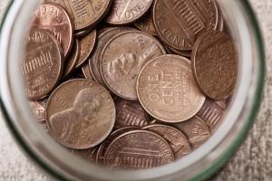 Pennies image via Shutterstock