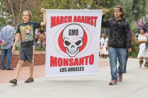 GMO protest image via Shutterstock