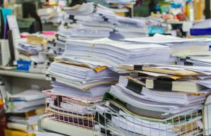 Document stacks image via Shutterstock