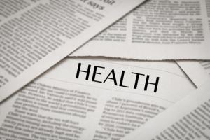 Health news headlines image via Shutterstock