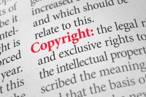 Copyright definition image via Shutterstock