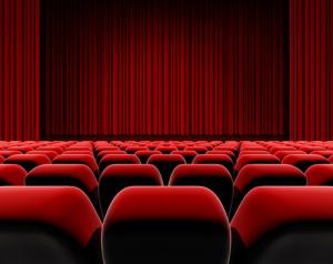 Theater seats image via Shutterstock