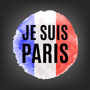 Je suis Paris image via Shutterstock