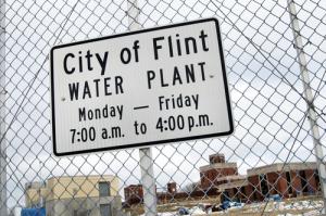 Flint water plant, image via Shutterstock
