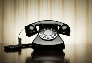 Desk telephone image via Shutterstock