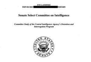 Cover of Senate intelligence report
