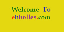 ebbolles.com Welcome